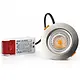 Yphix 50182002 LED inbouwspot Parma 6W 2700k dimbaar en kantelbaar aluminium