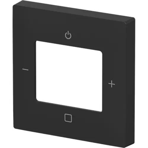 Busch-Jaeger 8252-915-101 centraalplaat tbv digitale radio Balance SI zwart mat
