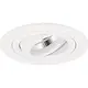 Yphix 50114221 Inbouwspot GU10 Venezia 35mm rond wit kantelbaar met klemveren exclusief lichtbron