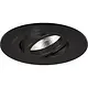 Yphix 50114262 Inbouwspot GU10 Venezia 35mm rond zwart kantelbaar met klemveren exclusief lichtbron