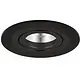 Yphix 50114262 Inbouwspot GU10 Venezia 35mm rond zwart kantelbaar met klemveren exclusief lichtbron