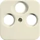 Busch-Jaeger 1743-03-212 centraalplaat antenne + sat / COAX wandcontactdoos Standaard SI