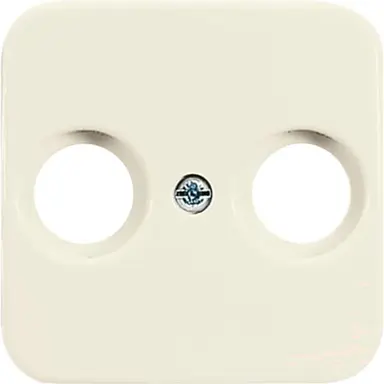 Busch-Jaeger 2531-212 centraalplaat antenne / COAX wandcontactdoos Standaard SI