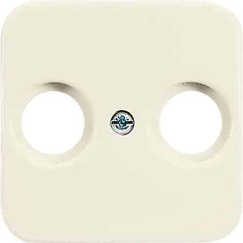 Busch-Jaeger 2531-212 centraalplaat antenne / COAX wandcontactdoos Standaard SI