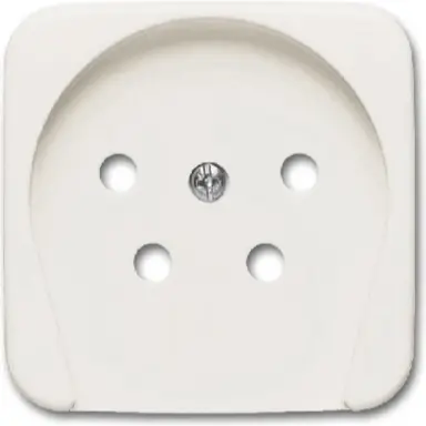 Busch-Jaeger 2765-212-503 centraalplaat telefoon KPN 4-polig Standaard SI