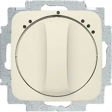Busch-Jaeger 2711 UCDRL-212 driestandenschakelaar met binnenwerk en knop Standaard SI creme