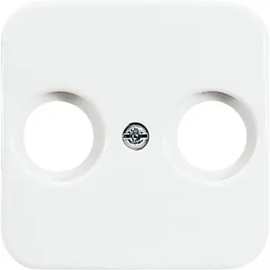 Busch-Jaeger 2531-214 centraalplaat antenne / COAX wandcontactdoos Reflex SI