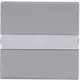 Busch-Jaeger 1764 NLI-83 schakelwip tekstkader Future Linear aluzilver
