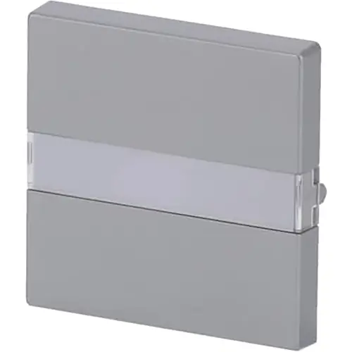 Busch-Jaeger 1764 NLI-83 schakelwip tekstkader Future Linear aluzilver