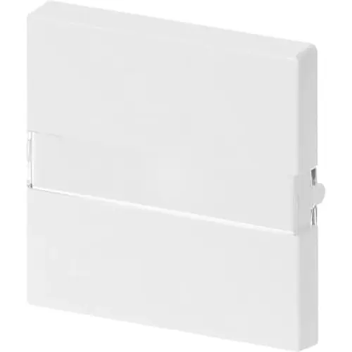 Busch-Jaeger 1764 NLI-84 schakelwip tekstkader Future Linear studiowit glans