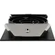 Yphix 50114372 Inbouwspot GU10 Torino vierkant wit kantelbaar met betonveer exclusief lichtbron