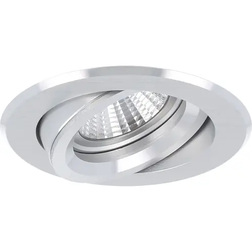Yphix 50114401 Inbouwspot gu10 Verona rond aluminium kantelbaar met klemveren exclusief lichtbron