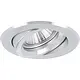 Yphix 50114401 Inbouwspot gu10 Verona rond aluminium kantelbaar met klemveren exclusief lichtbron