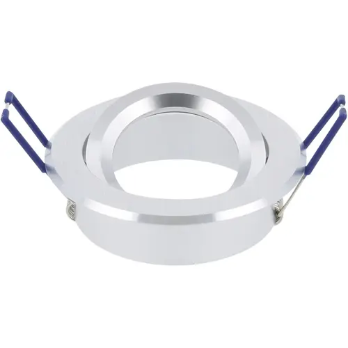 Yphix 50114401 Inbouwspot gu10 Verona rond aluminium kantelbaar met klemveren exclusief lichtbron