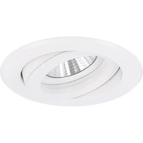 Yphix 50114421 Inbouwspot GU10 Verona rond wit kantelbaar met klemveren exclusief lichtbron