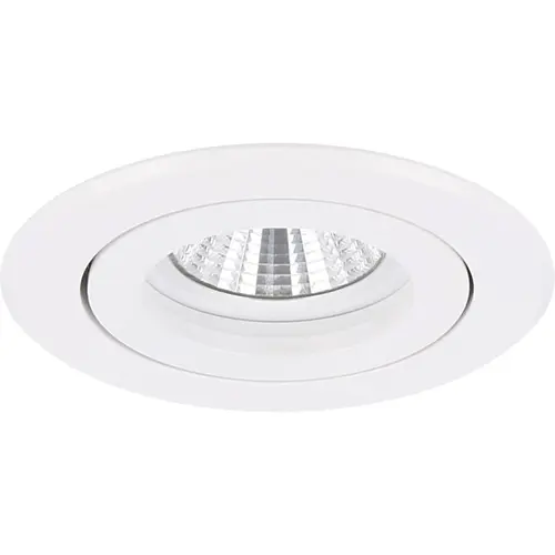 Yphix 50114421 Inbouwspot GU10 Verona rond wit kantelbaar met klemveren exclusief lichtbron