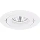 Yphix 50114421 Inbouwspot GU10 Verona rond wit kantelbaar met klemveren exclusief lichtbron
