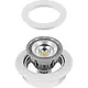 Yphix 50114421 Inbouwspot GU10 Verona rond wit kantelbaar met klemveren exclusief lichtbron