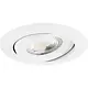 Yphix 50114424 LED inbouwspot GU10 Verona rond kantelbaar wit met klemveer exclusief lichtbron