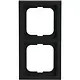 Busch-Jaeger 1722-885K afdekraam 2-voudig Future Linear zwart mat