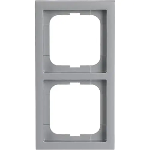 Busch-Jaeger 1722-183K afdekraam 2-voudig Future Linear aluzilver
