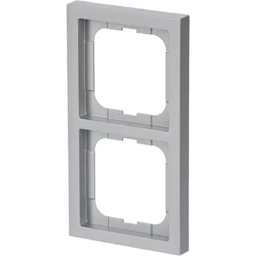 Busch-Jaeger 1722-183K afdekraam 2-voudig Future Linear aluzilver