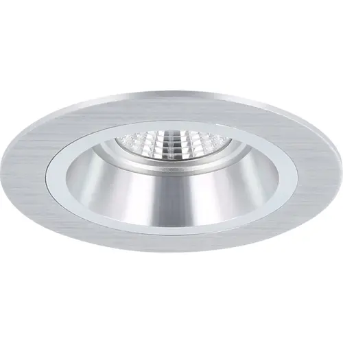 Yphix 50114403 Inbouwspot GU10 Bolzano rond aluminium verdiept met klemveren exclusief lichtbron