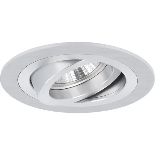 Yphix 50114402 Inbouwspot GU10 Modena rond aluminium kantelbaar met klemveren exclusief lichtbron