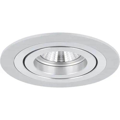 Yphix 50114402 Inbouwspot GU10 Modena rond aluminium kantelbaar met klemveren exclusief lichtbron
