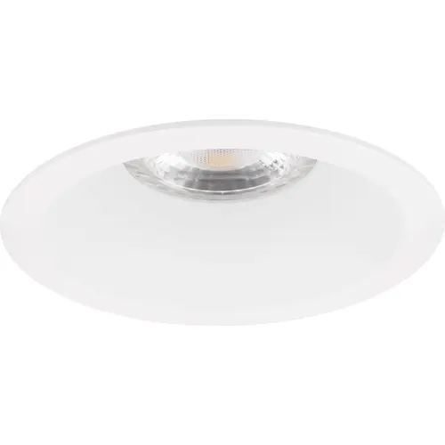Yphix 50114425 Inbouwspot GU10 Bolzano rond wit verdiept met klemveren exclusief lichtbron