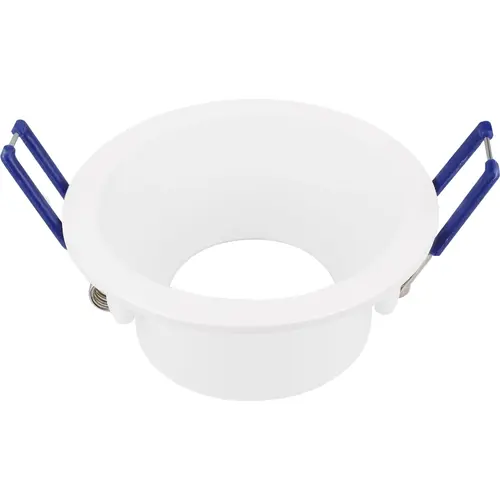 Yphix 50114425 Inbouwspot GU10 Bolzano rond wit verdiept met klemveren exclusief lichtbron