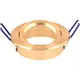 Yphix 50114441 Inbouwspot GU10 Verona rond goud kantelbaar met klemveren exclusief lichtbron