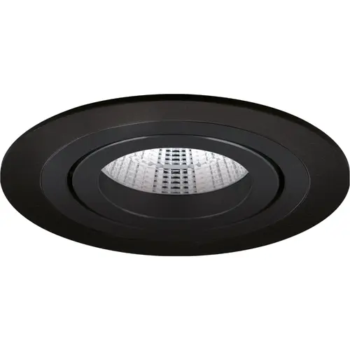 Yphix 50114465 Inbouwspot GU10 Modena rond zwart kantelbaar met klemveren exclusief lichtbron