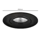 Yphix 50114465 Inbouwspot GU10 Modena rond zwart kantelbaar met klemveren exclusief lichtbron