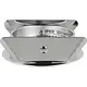 Yphix 50114470 Inbouwspot GU10 Verona rond aluminium kantelbaar met betonveer exclusief lichtbron