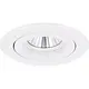 Yphix 50114471 Inbouwspot GU10 Verona rond wit kantelbaar met betonveer exclusief lichtbron