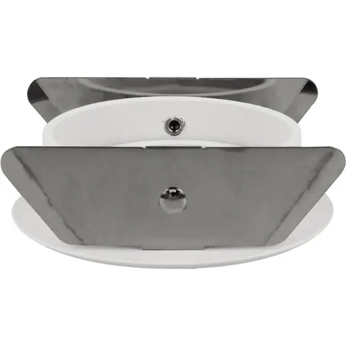 Yphix 50114471 Inbouwspot GU10 Verona rond wit kantelbaar met betonveer exclusief lichtbron