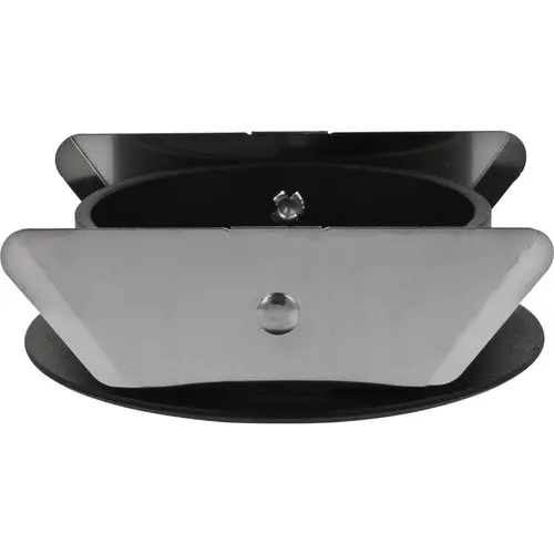 Yphix 50114472 Inbouwspot GU10 Verona rond zwart kantelbaar met betonveer exclusief lichtbron