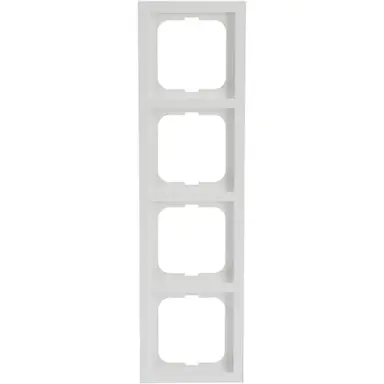 Busch-Jaeger 1724-184K afdekraam 4-voudig Future Linear studiowit glans