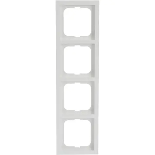 Busch-Jaeger 1724-184K afdekraam 4-voudig Future Linear studiowit glans