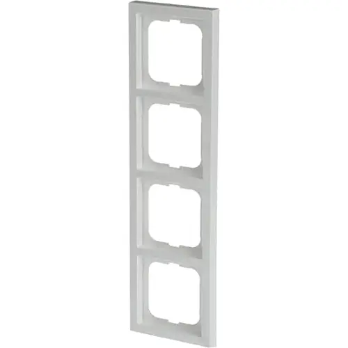 Busch-Jaeger 1724-184K afdekraam 4-voudig Future Linear studiowit glans