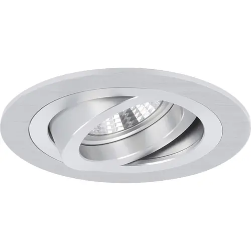 Yphix 50114473 Inbouwspot GU10 Modena rond aluminium kantelbaar met betonveer exclusief lichtbron