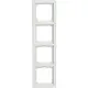 Busch-Jaeger 1724-884K afdekraam 4-voudig Future Linear studiowit mat