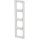 Busch-Jaeger 1724-884K afdekraam 4-voudig Future Linear studiowit mat