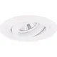 Yphix 50114474 Inbouwspot GU10 Modena rond wit kantelbaar met betonveren exclusief lichtbron