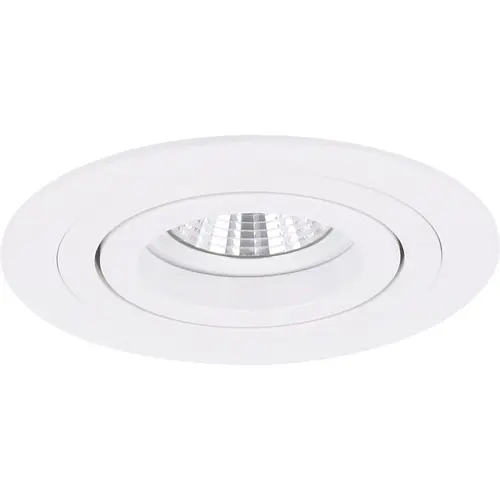 Yphix 50114474 Inbouwspot GU10 Modena rond wit kantelbaar met betonveren exclusief lichtbron