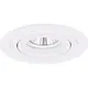 Yphix 50114474 Inbouwspot GU10 Modena rond wit kantelbaar met betonveren exclusief lichtbron