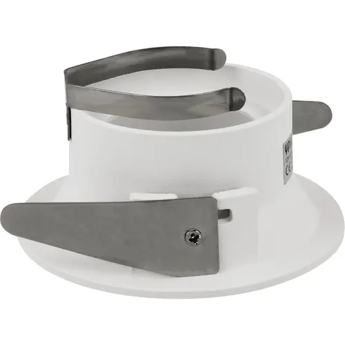 Yphix 50114476 Inbouwspot GU10 Bolzano rond wit extra verdiept met bladveren exclusief lichtbron