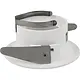 Yphix 50114476 Inbouwspot GU10 Bolzano rond wit extra verdiept met bladveren exclusief lichtbron