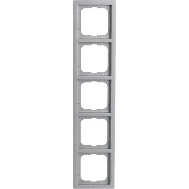 Busch-Jaeger 1725-183K afdekraam 5-voudig Future Linear aluzilver
